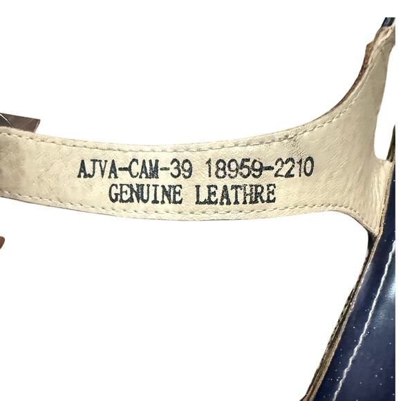 Spring Step Women's L'Artiste Ajva Sling Back Leather Sandals Art To Wear SZ 39 - Picture 7 of 11